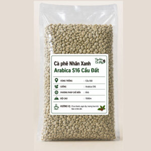 1kg Cà Phê Nhân Xanh Arabica Cầu Đất Lâm Đồng – Hạt Cà Phê Nguyên Chất Chưa Rang